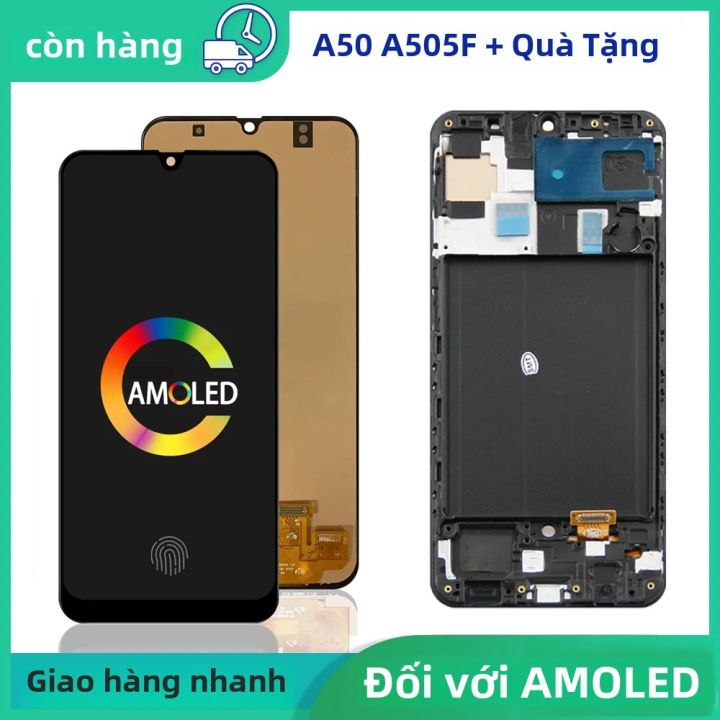 6.4 ''AMOLED Màn Hình LCD Hiển Thị Bộ Số Hóa Màn Hình Cảm Ứng Có Khung ...