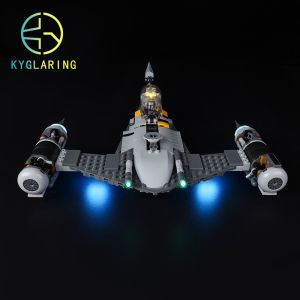 KEYUN | LED Compatible with LEGO 75325 Mandalorian N-1 Starfighter Building Toy