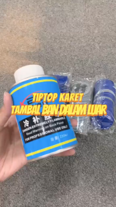 250 ML Lem Tambal Ban Lem perbaikan ban Lem Ban Hitam Roda Kendaraan - Lem Ban Roda Kendaraan Car Tire Repair Glue Adhesive