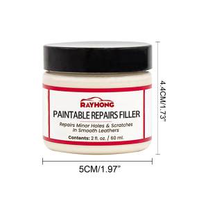 Leather filling paste car seat scratch repair sofa leather damage renovation repair paste