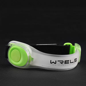 WRELS LED Running Arm Band Light Reflective Armband USB Rechargeable #1206