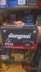 Ắc quy xe máy Đồng Nai PTZ7A 12V-7Ah dùng cho xe Atila xe Yamaha force