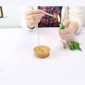 40Pcs White Sage Incense Rope 鼠尾草 手工绳香 冥想 净化 祝福 祈祷 驱除负能量 Scented Rope Sandalwood Meditation Incense Stick