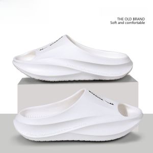 Warrior Mens Sandals Casual Beach Shoes Thick Bottom Anti-Slip EVA Ultra-Light Sporty Flip Flops Comfortable Slip-On Slippers