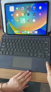 AJIUYU | Touch Trackpad Keyboard For Xiaomi Redmi Pad 2 Pro 12.1 inch 2025 Case Redmi Pad 2 Pro 12.1 Tablet Smart Keyboard Cover Folio