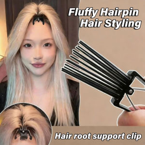 Dorisna Fluffy Hairpin Hair Roots Support Clip Women Hair Styling Fluffiness Tool Traceless Root Lifter Clip