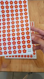 Sticker khen thưởng HOA ĐIỂM 10 tờ A4 - 159 Stick - SP18