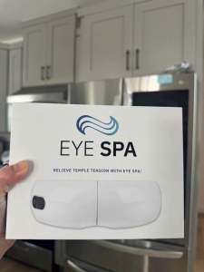 Máy Massager Vùng Mắt Và Vùng Thái Dương Patriot Health Alliance Eye Spa Relieve Temple Tension With Eye Spa Mỹ