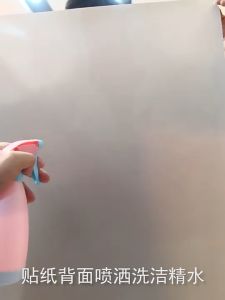 60*200cm Waterproof Contact Paper Brushed Metal Texture Refrigerator Oil-proof Self Adhesive Film Home Decoration