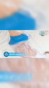 READY STOCK Waterproof Cast Shower Cover for Children Kids Watertight Soft Comfortable Seal to Keep Wound Dry Bath Bandage Protector Reusable