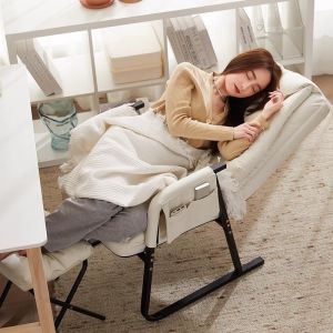 Comfortable Computer Chair Home Office Desk Chair Ergonomic Gaming Seat Sofa Couch Bedding Support Adjustable Backrest Footrest