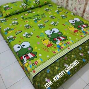kasur busah super d jamin awet ukuran 200x140x10cm untuk 3orang