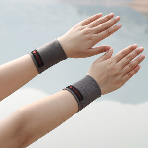 Lightweight Summer Ice Silk Arm Protector for Men And Women Dance Sport Elbow And Wrist Cover Cold Air Conditioned Room Short Style