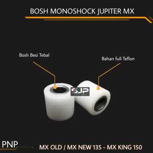 Bosh Monoshock Jupiter Mx Old New 135 Mx King 150 Bos Shock Belakang Bahan Teflon