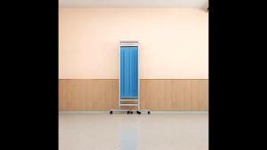 RCYAGO ฉากกั้นห้องพยาบาล ฉากกั้นห้อง 4 ตอน สามารถดันและดึงพับได้ แผงกั้นห้อง ฉากกั้นสแตนเลสหนากันลมโรงพยาบาลสามา