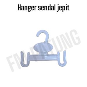 Hanger gantungan sendal slop gantungan sepatu display sendal