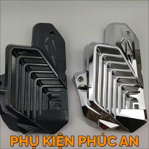 Ốp che két nước xe Sh Mode đời 2020 2021 2022 2023 2024 chụp bảo vệ quạt gió Sh Mo nữ xi inox carbon