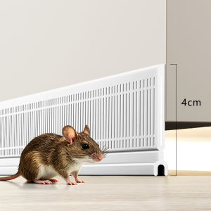 Dải Dán Cửa Chống Cắn Tự Dính TPE 93cm Với Tấm Thép Chống Gió Chống Bụi Hai Lớp Chống Thấm Cho An Ninh Gia Đình