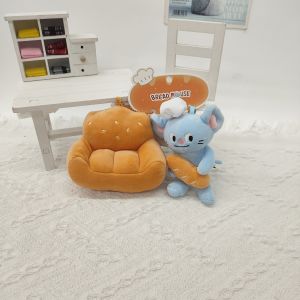 Sáng Tạo Món Quà Sinh Nhật Mũi Gấu Ban Đầu Ăn Trộm Chuột Sang Trọng Đồ Chơi Dễ Thương Bánh Mì Chuột Nhỏ Búp Bê Đồ Chơi Nhồi Bông Cho Mọi Lứa Tuổi