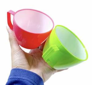 Pangtakal ng kanin / rice cup plastic cups SET OF 5Pcs Random color