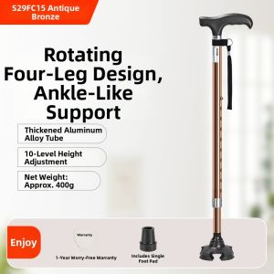 LEZHONGFU | Adjustable Stable Anti-Slip Cane