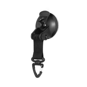 Outdoor Vacuum Strong Absorption Cup Car Side Hook Camping Tent Fixed Device Pig Tail Clamp Rotatable ABS Material Car Hook