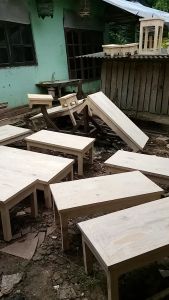 MEJA SERBAGUNA KAYU JATI BELANDA PANJANG 80CM LEBAR 25CM TINGGI 25CM SIAP PAKAI