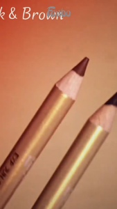 Fanbo Eyebrow pencil Gold - Pensil Alis - Waterproof - Mengandung Vitamin C & E sebagai Anti Oksidan yang merawat kesehatan alis mata - Tidak Luntur - Limitied Edition - warna Natural - semua jenis kulit - Natural Look