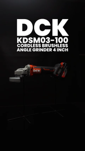 DCK KDSM03-100  Gerinda Baterai 4 Inch / Cordless Angle Grinder 100 mm / Gerinda Tanpa Kabel
