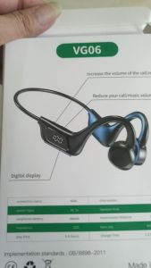 Tai Nghe Dẫn Xương Cao Cấp Không Dây Bluethooth VG06 – Dẫn truyền âm thanh qua xương