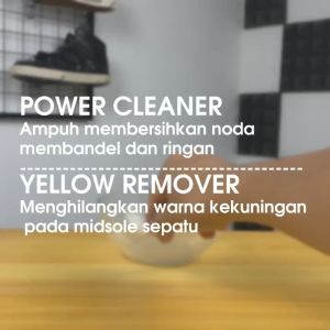 Metamorfid Pembersih Sepatu 100ml & Unyellowing Sol Sepatu