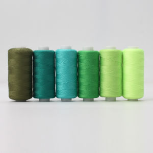 6pcs/Pack Assorted Colors Sewing Thread Polyester Sewing Thread For Domestic DIY Sewing And Embroidery