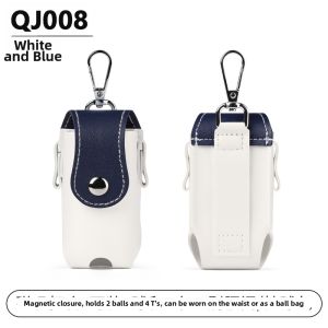 PGM GOLF | Magnetic Convenient PU Golf Ball Bag