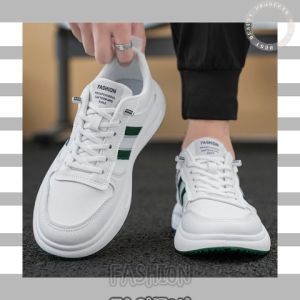 QZshop สินค้าเข้าใหม่แนะนำ รองเท้าลำลองผู้ชาย งานสปอร์ต ทรงเกาหลี ดีไซน์สวย งานเท่ ตัวรองเท้าสีพื้นพร้อมส่งให้เลือก 2 สี บอกเลยว่าสีดำก็ดี สีขาวก็เริ่ด ใครสนใจรุ่นนี้กดสั่งเลย