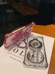 เคส OPPO Find X8 เคส OPPO Find X8 Pro วงแหวนชุบแม่เหล็กเคสโทรศัพท์ป้องกันกล้องกันกระแทกและมีขาตั้งเคสซิลิโคนแบบนิ่ม