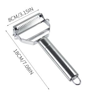 Dao Gọt Rau Củ Quả Đa Năng 4 Trong 1 Bằng Thép Không Gỉ Thân Thiện Với Môi Trường Lưỡi Dao Thay Thế Được Kèm Dụng Cụ Bào Thái Gọt Dễ Cầm Nắm Tiện Dụng Cho Nhà Bếp