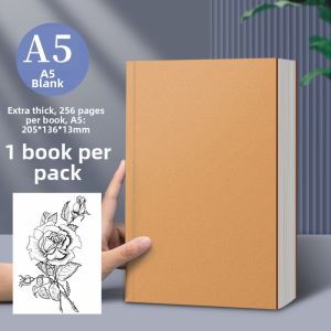 GUOXIANGQIAN | Leather Thick Blank Notebook