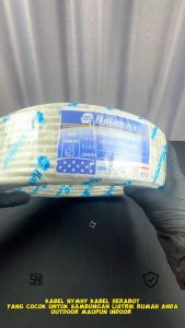 Kabel Tembaga Asli: Pemilihan dan Penggunaan Kabel Listrik NYMHY 2x1.5mm /Warna Putih & Hitam