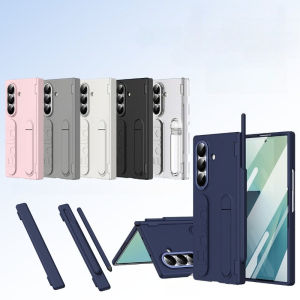 LS | Hinge Protection For Samsung Galaxy Z Fold 8 Ultra Wide Z Fold 7 6 5 4 3 Case S Pen Screen Protector Wristband Invisible Bracket