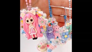 DIY Guka Craft Kit | Acrylic Keychain Set with Cream Glue | Kids Creative Art & Craft Fun Gift