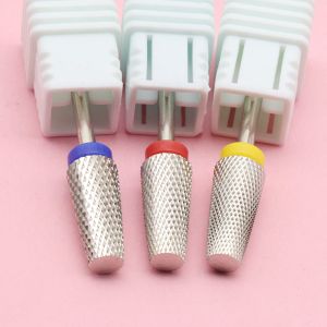 1Pcs Hot Professional Shinny Carbide Nail Drill Bit - Efficient Gel Removal Tool Electric Drill Accessory for Manicure