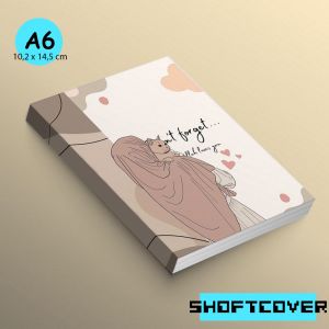 Notebook Pocket A6 Muslimah Muslim buku sekolah