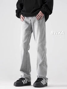 Quần Jeans Denim Xanh Thoải Mái Cho Nam Nữ Xuân Thu Đông Quần Ống Rộng Ống Thẳng Quần Jeans Denim Quần Jeans Denim