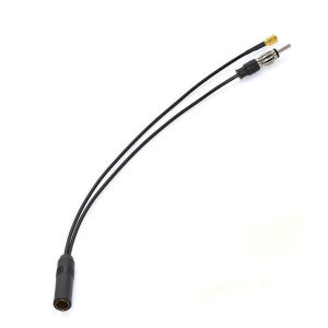 FM AM Car Radio Aerial Active Antenna DIN SMB Adapter Splitter Cable for DAB DAB+ DMB-A Radio Din Male To Din Female Cables
