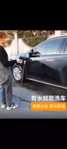 Alat semprotan pembersih sepeda motor mobil baterai LAPUSEN 96000mah cuci mobil tanpa kabel