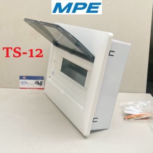 Tủ điện âm tường chứa MCB chính hãng MPE TS-4 TS-6 TS-12 TS-14 TS-20