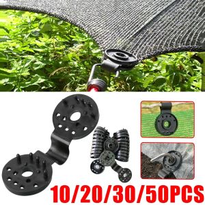 10/20/30/50pcs Sun Shade Net Clip Garden Tools Greenhouse Shade Cloth Fix Clamp Shading Net Clip Farming Net Clip Fence Sunscreen Net Meat Flesh Shade Net Clip Button Fixed Multi-Purpose Net Cloth Clip Gardening Supplies Planting Tools Agricultural Labor