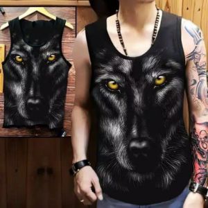 ShopAoi - Singlet Macan Bulu / Kaos tanpa lengan / Kaos Dalam / Singlet Pria / Lekbong