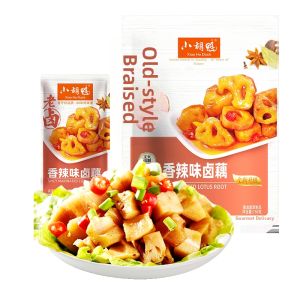 XIAO HU DUCK | Spicy Instant Edible Lotus Root Snack 308g