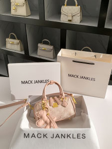 New Chinese Style Exquisite Fashion Boston Bag Embroidered Single Shoulder Bag Trendy National Style Mack Jankles Handbag